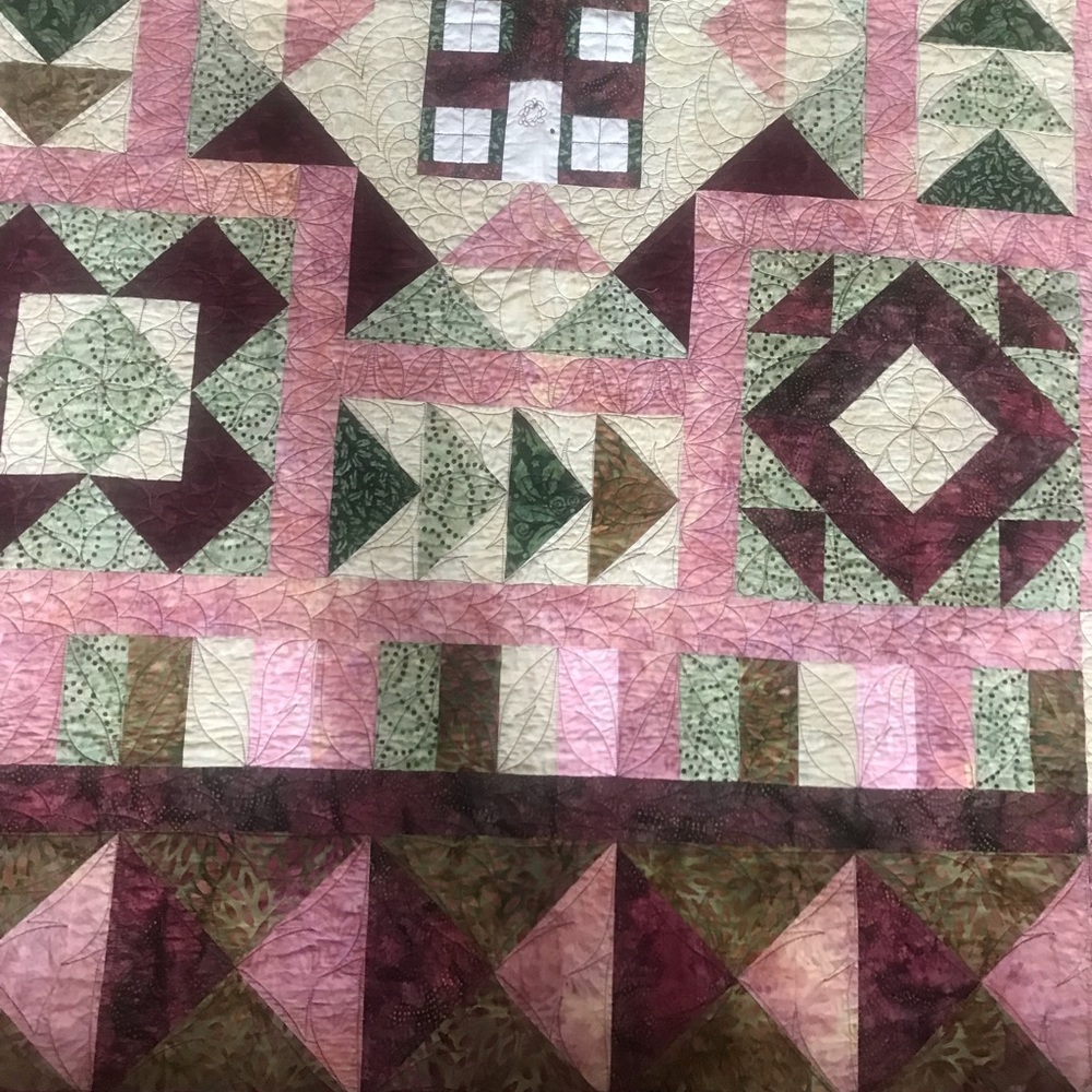 Quilt Bedspread Throw - Picture 3 of 13